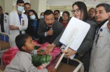 Mission Smile surgical camp for cleft lips at STNM Hospital