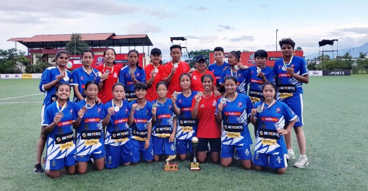 Sikkim ends as runners-up in NE Women’s Football League