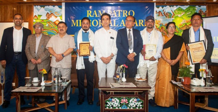 Ram Patro memorial awards to Pankaj Dhungel, Prashant Acharya