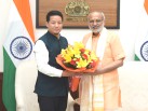 MP Indra Hang calls on Vice President, highlights key concerns of Sikkim