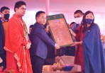 CM lays foundation stone of ‘Herbal Medical and Spiritual Healing Complex’ 