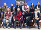 SDF leaders Bhaichung Bhutia & Dr Bina Basnett at NE Leaders Connect Conclave
