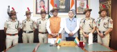 Governor launches ceremonial hat of Sikkim Armed Police