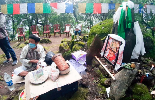 Traditional Tendong Lho Rum Faat celebration at Kabi Lungchok