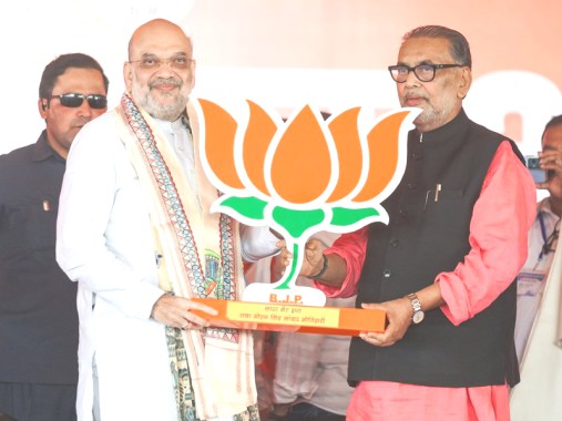‘Press EVM so hard that it echoes in Italy’: HM Amit Shah to Bihar voters