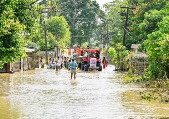 Assam flood: Over 4.45 lakh affected in six districts