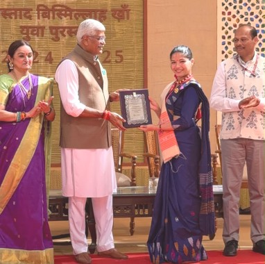 Ustad Bismillah Khan Yuva Puraskar for Sikkim theatre artist Tila Rupa Sapkota