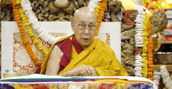 Braving heavy monsoon rain, thick fog, people attend Dalai Lama's 90th birthday celebrations