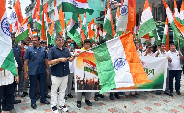 Tiranga Rally held in Gangtok