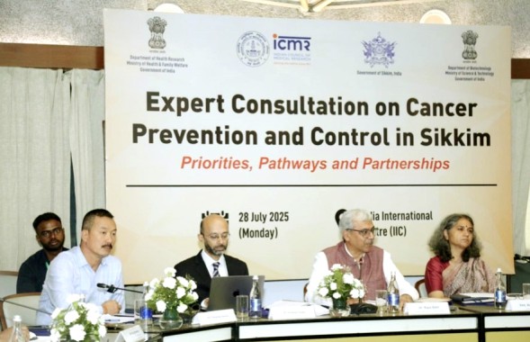 Sikkim to be developed as Model State in cancer prevention and early detection