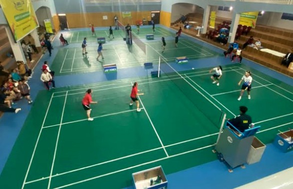 ASMITA Women’s Badminton League in Jautar Stadium