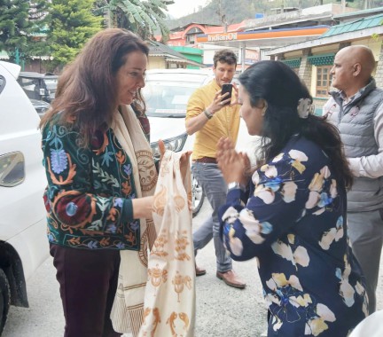 Swiss Ambassador arrives in Sikkim for official visit