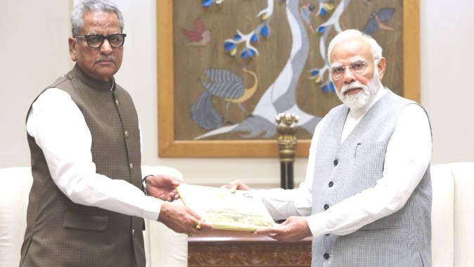 Sikkim Governor calls on PM Modi
