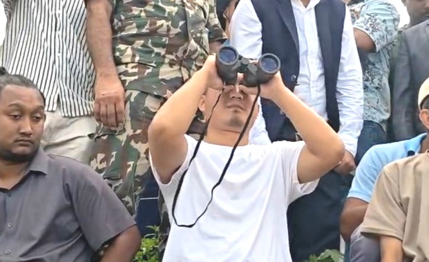 Gurung visits Mechi and Kakarbhitta areas of Indo-Nepal border