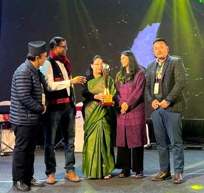   Sikkim conferred ‘Most Tourist Friendly State of India’ Award at Bengal Travel Mart  