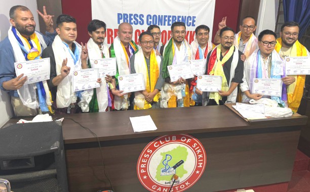 Press Club of Sikkim elects new executive committee for 2026–27 ...