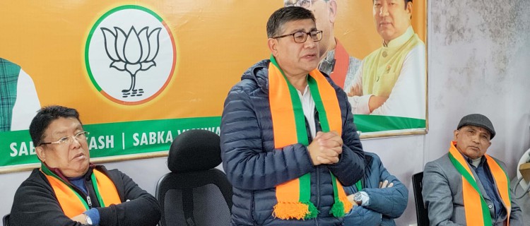 Electoral triumph in three States has revitalized Sikkim BJP: Thapa
