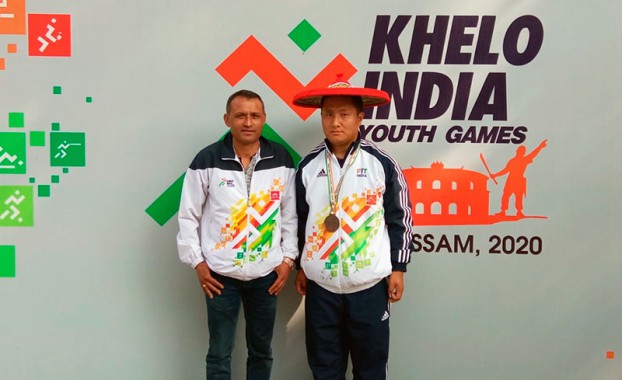 FIRST MEDAL FOR SIKKIM IN KHELO INDIA