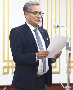 Tilak Gajmer takes oath as State Information Commissioner