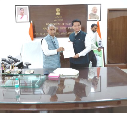 Sikkim MP urges Centre to cover wildlife crop damage under PMFBY