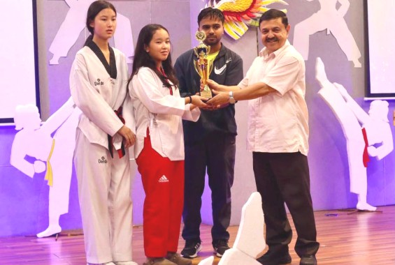 DPS Gangtok wins overall title at inter-school taekwondo poomsae championship