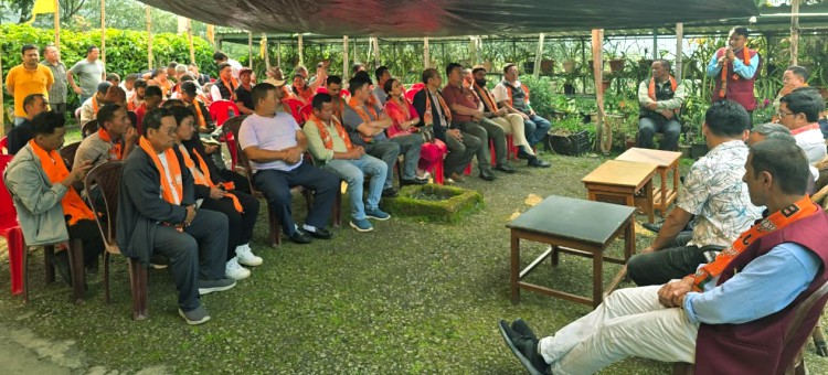 BJP Sikkim holds coordination meeting at Heegaon; focuses on strengthening grassroots organisation