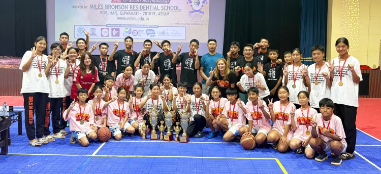 EMRS Gangyap sweeps CBSE Cluster 1 North East Basketball Meet