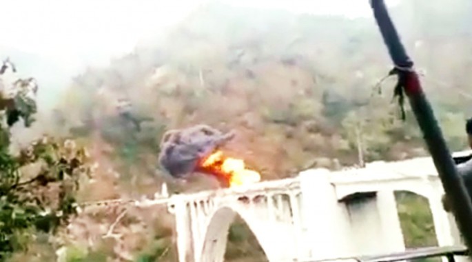 Web series shoot at Coronation Bridge mistaken as real explosion 