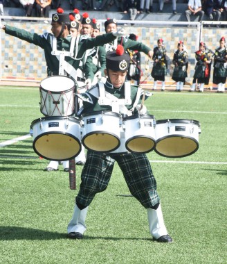 TNA & TNSSS win Battle of Pipe Bands, to represent Sikkim in zonal competition
