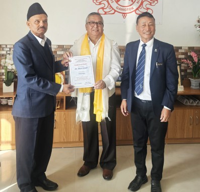 Menla Ethenpa re-elected as SFA president, 15-member executive committee announced