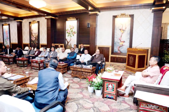 CM chairs high-level security review meeting on State preparedness