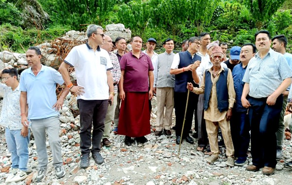 Lower Kambal families still waiting for 2023 GLOF rehabilitation support: BJP