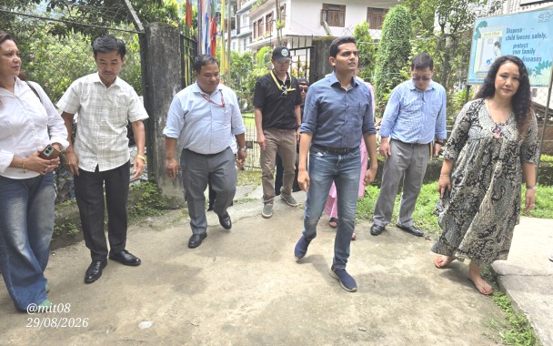 Gangtok DC reviews public infra, monsoon-related issues in Martam block