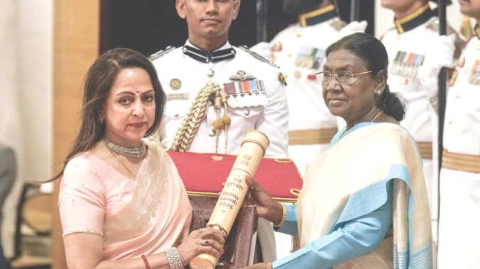 President Droupadi Murmu confers Padma awards at Rashtrapati Bhawan