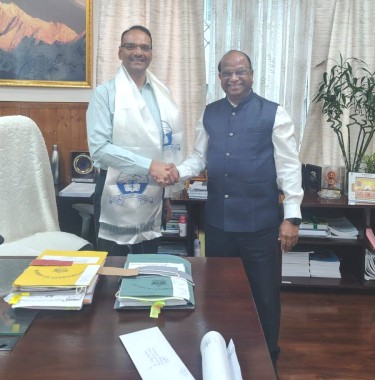 Sikkim University VC meets Sikkim chief secretary over Yangang campus infrastructure
