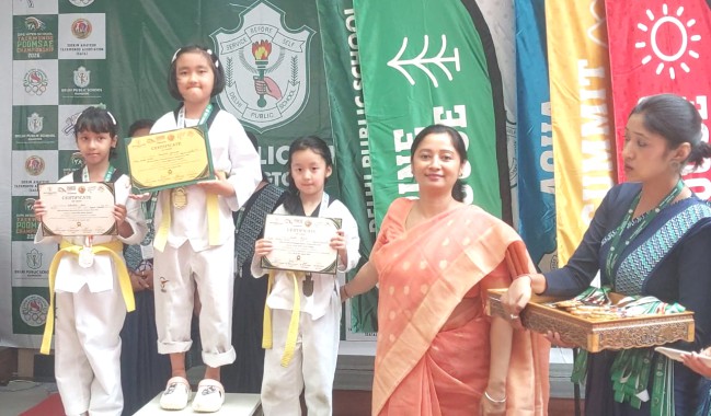  Inter-school Taekwondo Poomsae Championship begins at DPS Gangtok
