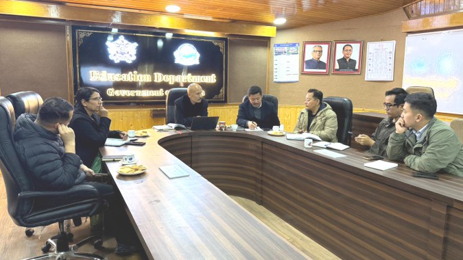 Review meeting for Sikkim Arts and Literature Festival 2026 