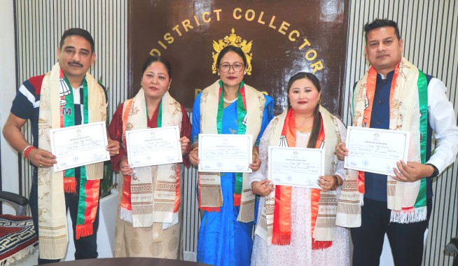 SKM sweeps Sikkim Municipal Elections as majority of seats go uncontested