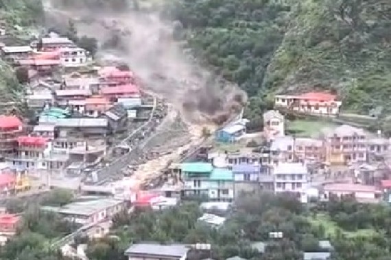 Village washed away, several missing after cloudburst in Uttarkashi