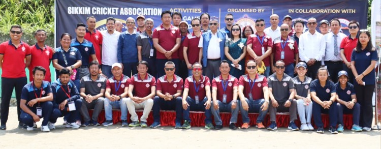 Sikkim Cricket Association marks foundation day by helping players with their academy