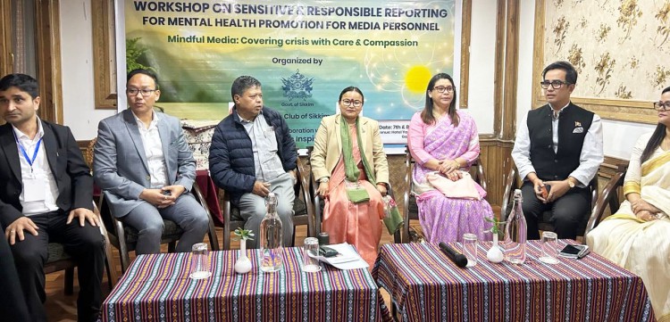 Journalist’s workshop in Gangtok promotes responsible reporting on mental health
