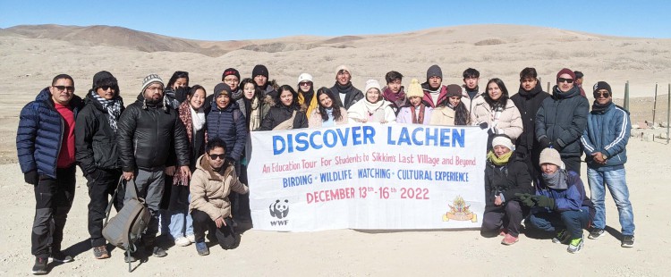 Educational tour for students to Lachen and beyond