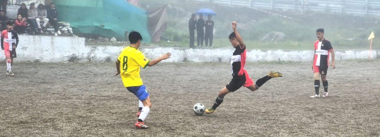 General Sagat Singh Memorial Cup football tournament underway in high-altitude Thegu