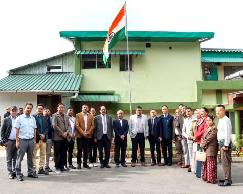 Chief Justice inspects proposed campus for Sikkim National Law University