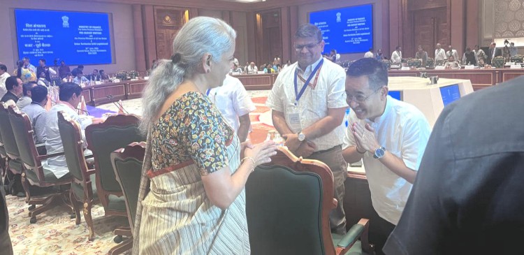 CM attends Pre-Budget meeting, seeks special grants for Sikkim & urgen ...