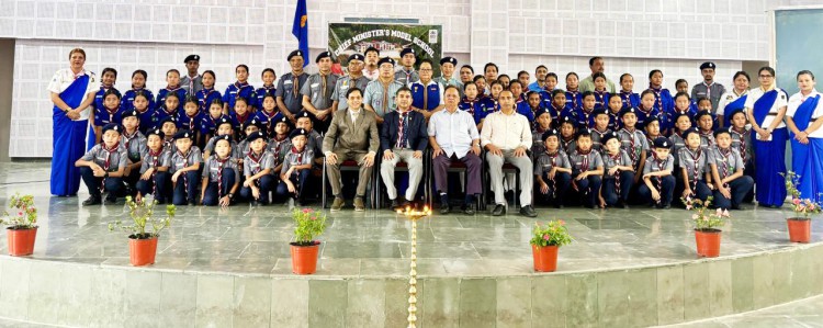 Scouts and Guides Investiture Ceremony at Chief Minister’s Model School