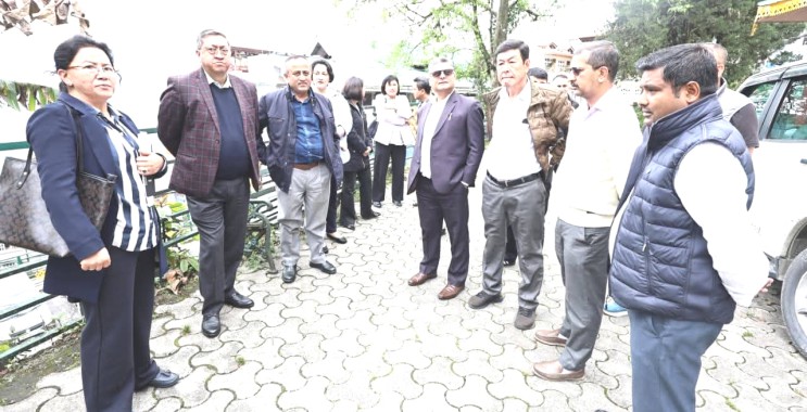 ITS conducts site inspection at DHH, Sikkim State Museum & Archives