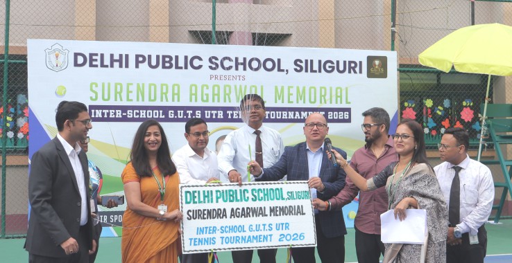Surendra Agarwal Memorial inter-school tennis tournament starts at DPS Siliguri