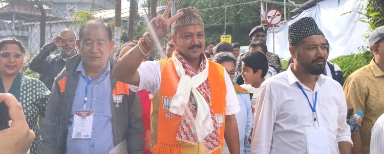 Clean sweep for BJP in hills, takes Darjeeling, Kalimpong and Kurseong Assembly seats
