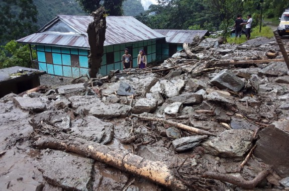 Rain wreaks havoc in West Sikkim - Sikkimexpress